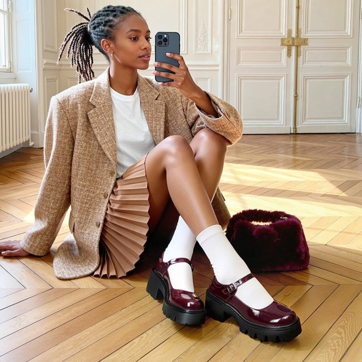 Elvorae | Retro Mary Jane Platforms